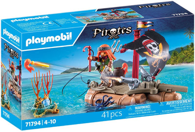 Playmobil pirates piratenvlot met schat - 71793