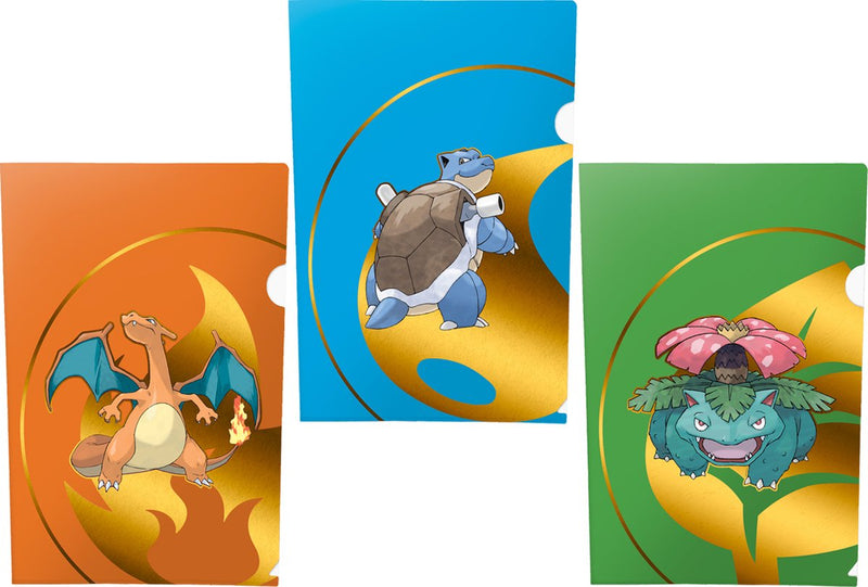 Ultrapro ultra pro - pokémon tcg - pack 3 doorzichtig a4 - charizard blastoise venusaur - uk