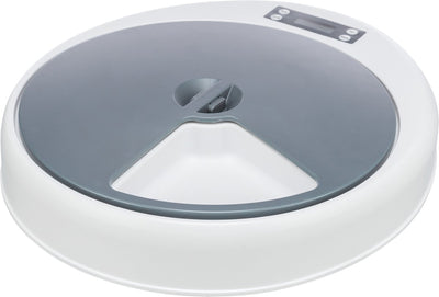 Trixie tx4+1 - automatische voerdispenser - 5 maaltijden van 240 ml - droogvoer - natvoer