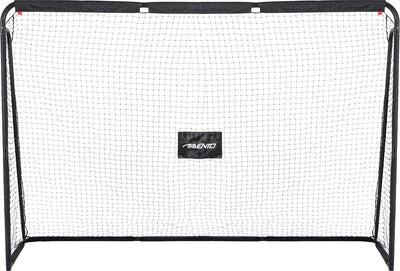 Avento voetbaldoel met targetscherm - staal - ca. 300 x 200 x 91.5 cm