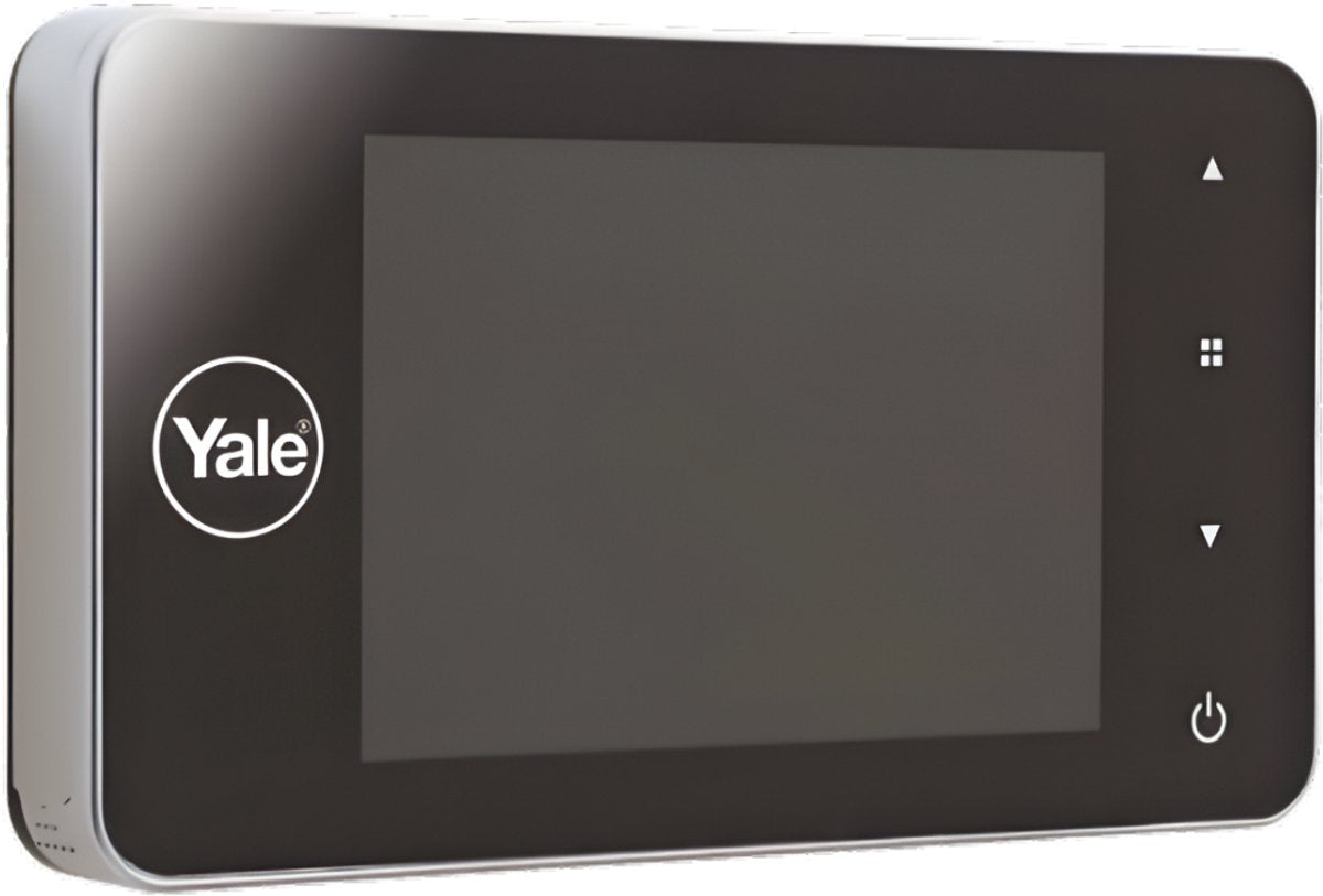 Yale - digitale deurspion ddv 4500 - zilver - opname bij aanbellen