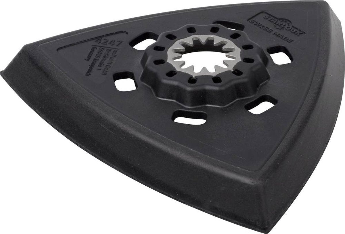 Wolfcraft - multitool schuurzool - starlock - voor klittenband schuurpapier - 95mm - 4247000