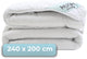 Hush. living hush living 4-seizoenen dekbed 240x200 cm - tweepersoons - 200 + 300 gsm - warm, ademend en lichtgewicht