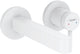 Hansgrohe finoris - inbouw wastafelmengkraan - ééngreeps bediening - met afvoerplug - 168mm - mat wit