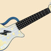 Hape ukelele met lichtjes - blauw