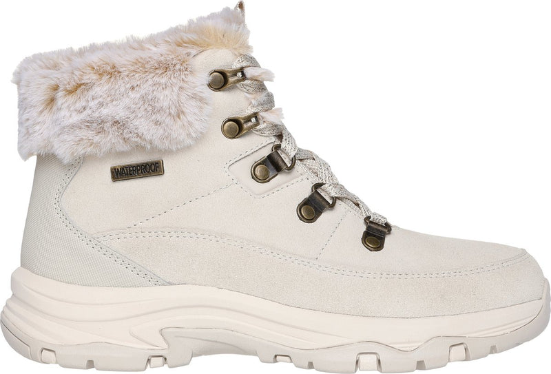 Skechers trego - snow worries dames laarzen - crème - maat 39