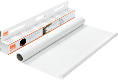 Nobo instant whiteboard droog-uitwisbare vellen op rol - 25 elektrostatische vellen - 60x80cm - wit