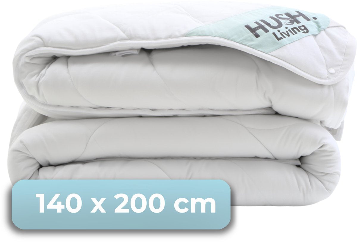 Hush. living hush living 4-seizoenen dekbed 140x200 cm - 200 + 300 gsm - warm, ademend en lichtgewicht