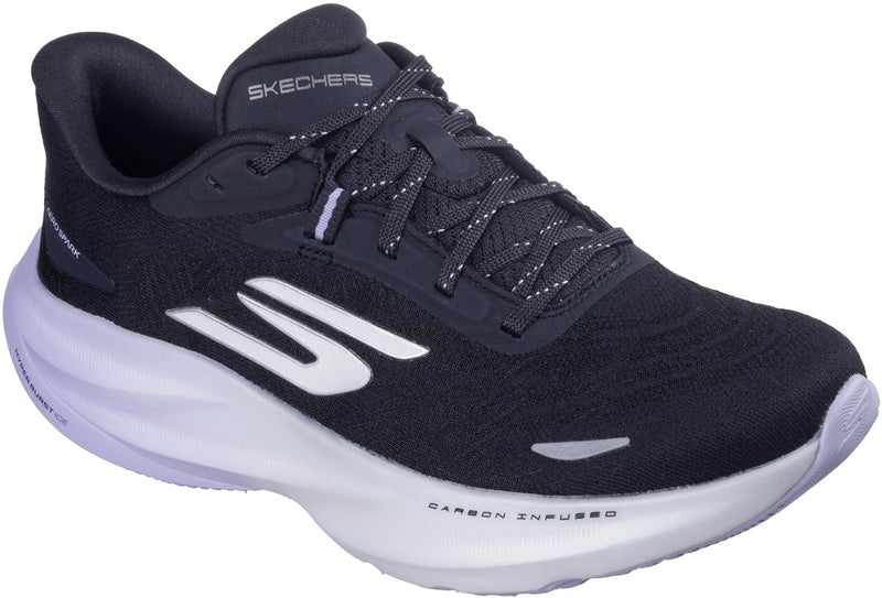 Skechers skx aero spark dames sportschoenen - zwart