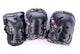 Tempish skate beschermset volwassenen - knie elleboog pols - roze - maat s