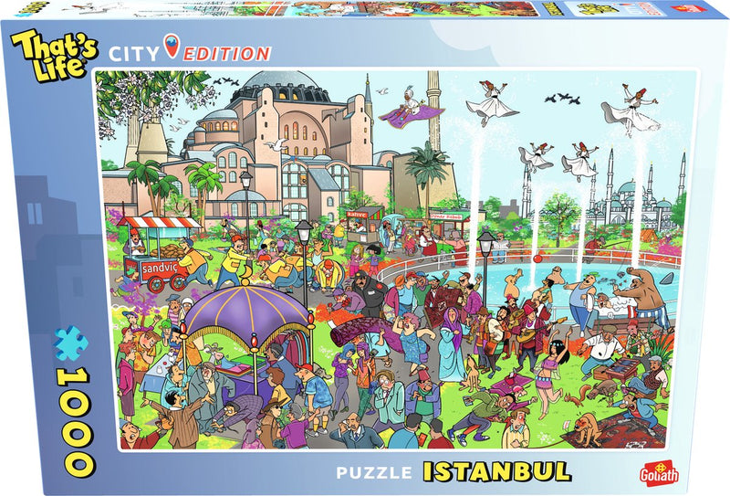 Goliath that's life city edition istanbul - 1000 puzzelstukjes - legpuzzel (68x48cm)