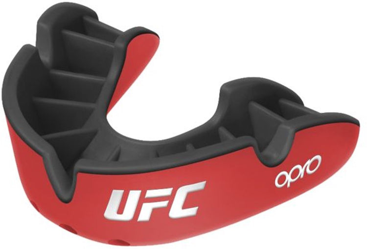 Opro ufc silver superior fit mouthguard - maat l