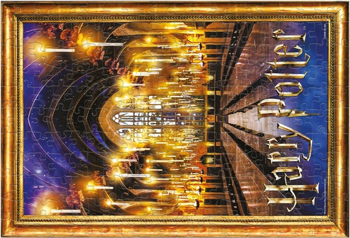 Winning moves harry potter - jigsaw puzzle - great hall 500 stukjes