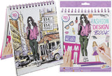 Grafix fashion design stickerboek + stencils - afbeelding 1