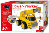 Big power worker maxi loopauto met kraan - afbeelding 1