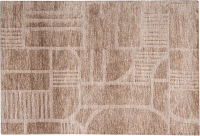 Woood lovi vloerkleed - wol - taupe 170x240 cm