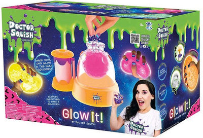 Doctor squish – glow it! squishy maker – maak je eigen glow-in-the-dark squishies