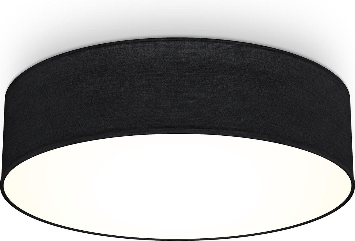 Briloner b.k.licht - plafondlamp - ø38cm - zwart - excl. 2x e27 lichtbronnen