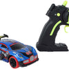 Van manen veenendaal bv roadstar rc bestuurbare rally auto met licht 2.4ghz blauw, 13cm