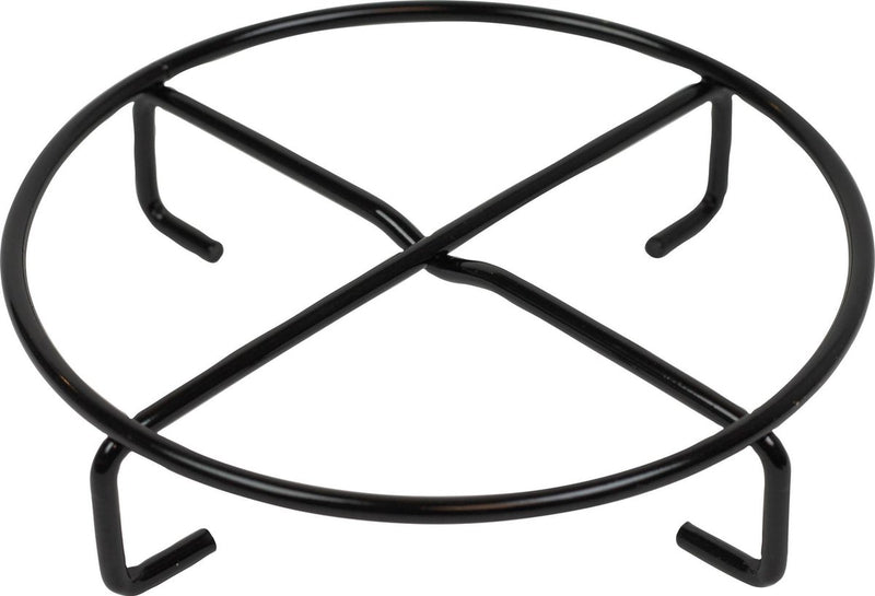Valhal outdoor onderzetter pannenhouder - zwart, staal, diameter 20cm - vh20ls