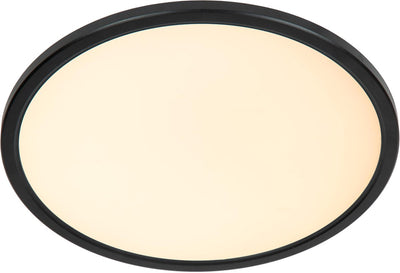 Lucide castor - plafonnière (plafondlamp) - ø 32 cm - led dimbaar - cct - 1x20w 2700k 6500k - rgb - opaal