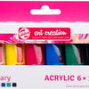 Talens art creation acrylverf set primary | 6 x 12 ml