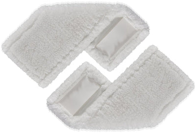 Leifheit superduster floor overtrek - microvezels - 33 cm - set van 2 vervangingsdoeken