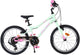 Volare milano kinderfiets - meisjes - 18 inch - mintgroen - 6 speed
