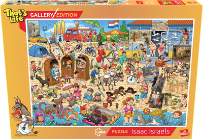 Goliath that's life gallery edition: isaac israels - 1000 puzzelstukjes - legpuzzel (68x48cm)