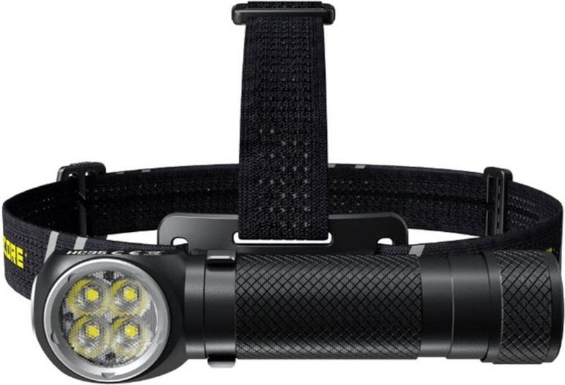 Nitecore hoofdlamp hc35 en zaklamp in een - 2700 lumen - zwart