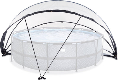 Exit toys exit zwembad overkapping eco ø550cm - zwembad dome - universeel - zwembad accessoire - weerbestendig