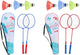 Eddy toys badminton set 5pcs