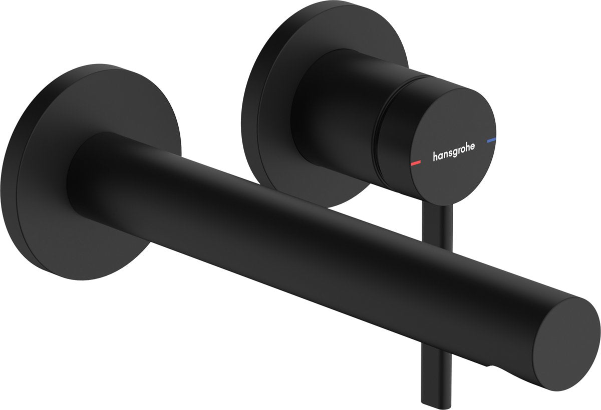 Hansgrohe zesis s - inbouw wastafelmengkraan - ééngreeps bediening - 19,4cm maat - chroom