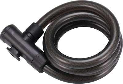 Bbb cycling keyguard cable - fietsslot met 3 sleutels - lengte: 120cm - dikte: 15mm - kabelslot voor stadsfiets, racefiets mountainbike - bbl-112