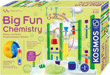 Kosmos big fun chemistry - experimenteerset - 20 veilige scheikundeproeven - compleet laboratorium station - maak slijm, kleurreacties en bruisende experimenten - stem speelgoed - vanaf 8 jaar - afbeelding 1