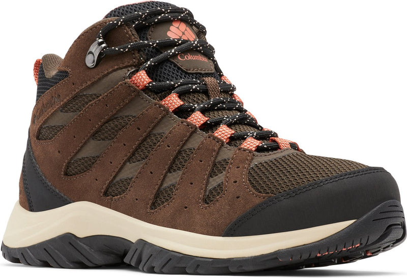 Columbia redmondâ„¢ iii mid waterproof women's wandelschoenen - cordovan, dark coral - maat 42