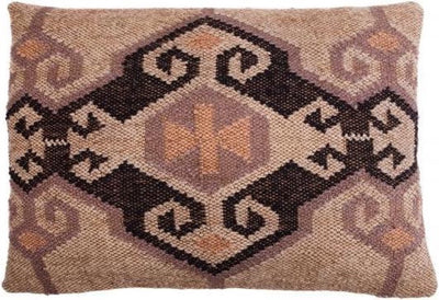 Lex max hondenkussen kelim crown 100 x 70 cm bruin
