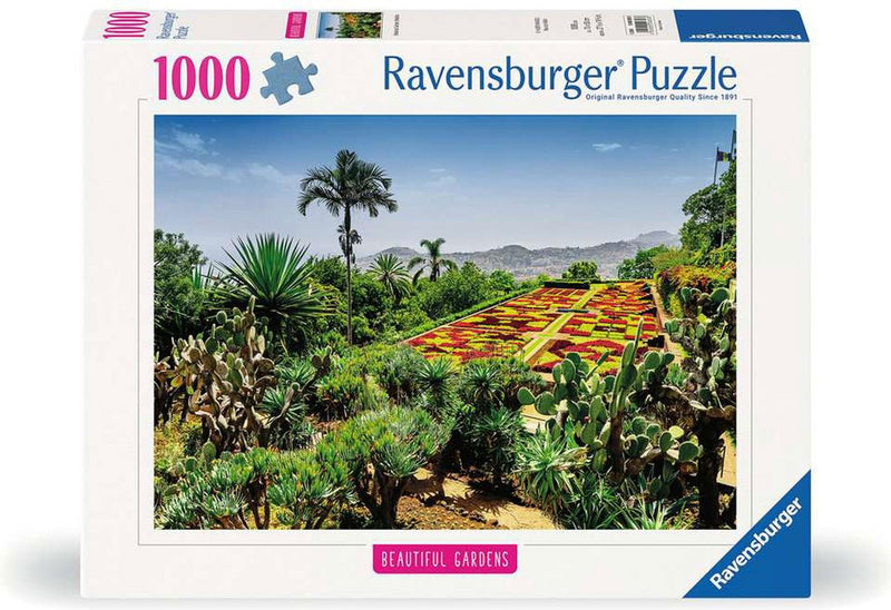 Ravensburger puzzel botanical garden, madeira 1000pcs