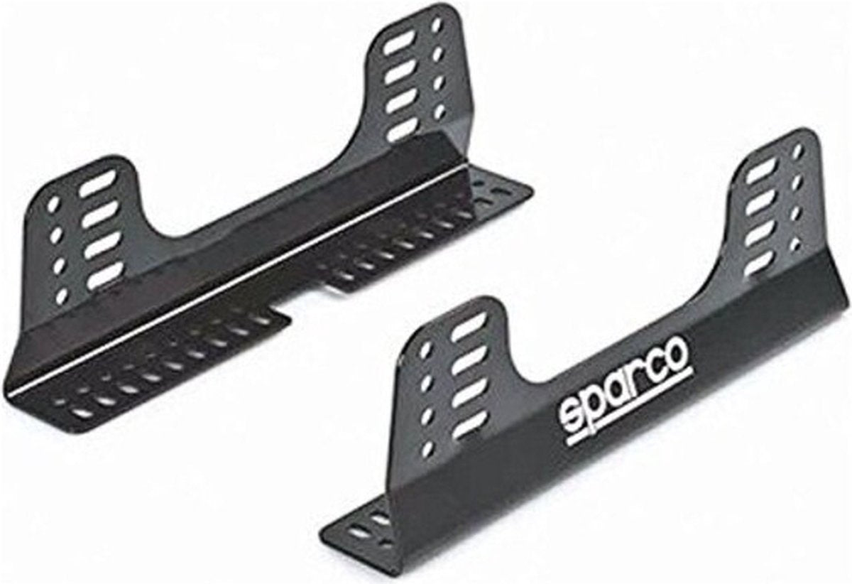 Sparco zijsteun voor racestoel zwart staal (3 mm) (400 mm) (2 pcs)