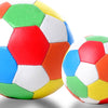 Engelhart zachte softbal 15 cm – meerkleurig – 32 panels – foam speelbal – recreatieve bal – sport- en spelbal – kindvriendelijk speelgoed –