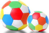 Engelhart zachte softbal 15 cm – meerkleurig – 32 panels – foam speelbal – recreatieve bal – sport- en spelbal – kindvriendelijk speelgoed – - afbeelding 1
