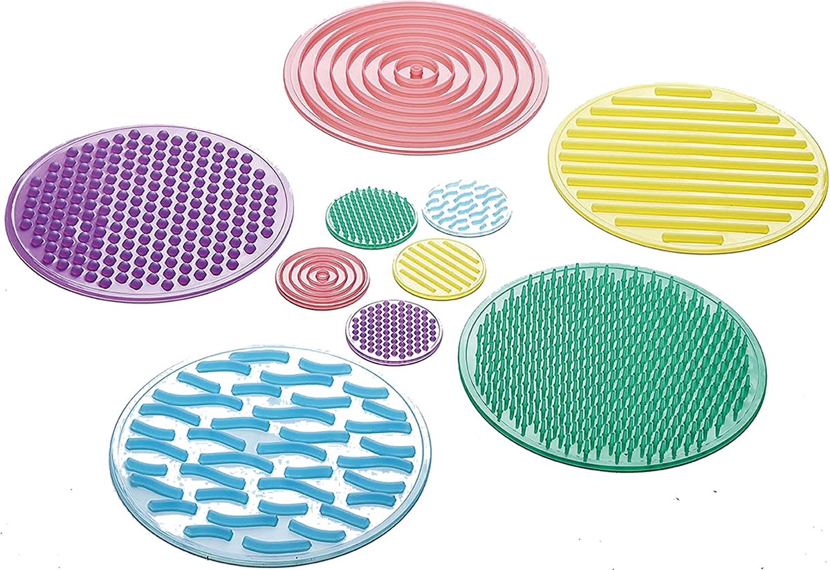 Tickit® silishapes sensorische cirkels - set van 10