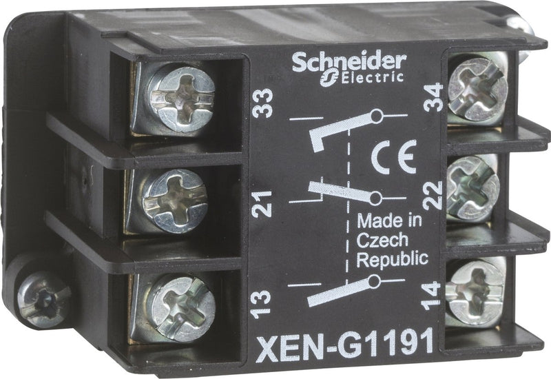 Schneider electric xeng1191 xeng1191 hulpschakelaar 1x nc, 2x no 1 stuk(s)