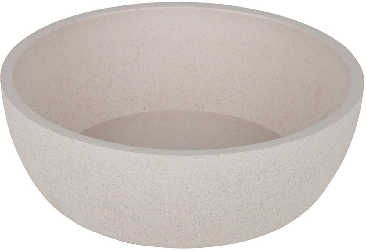 District 70 bamboo hondenvoerbak – 2-pack – merengue – maat s – anti-slip – voer waterbak hond