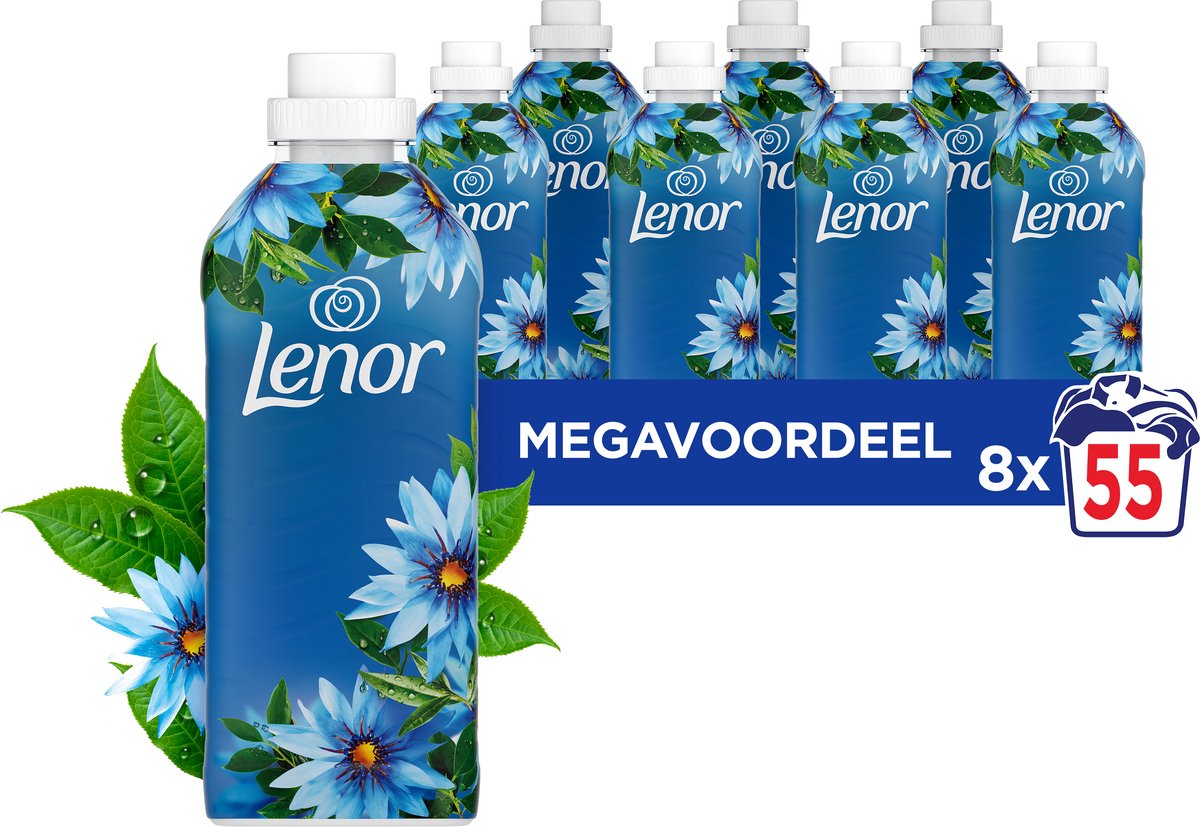 Lenor wasverzachter zeebries - 8 x 55 wasbeurten