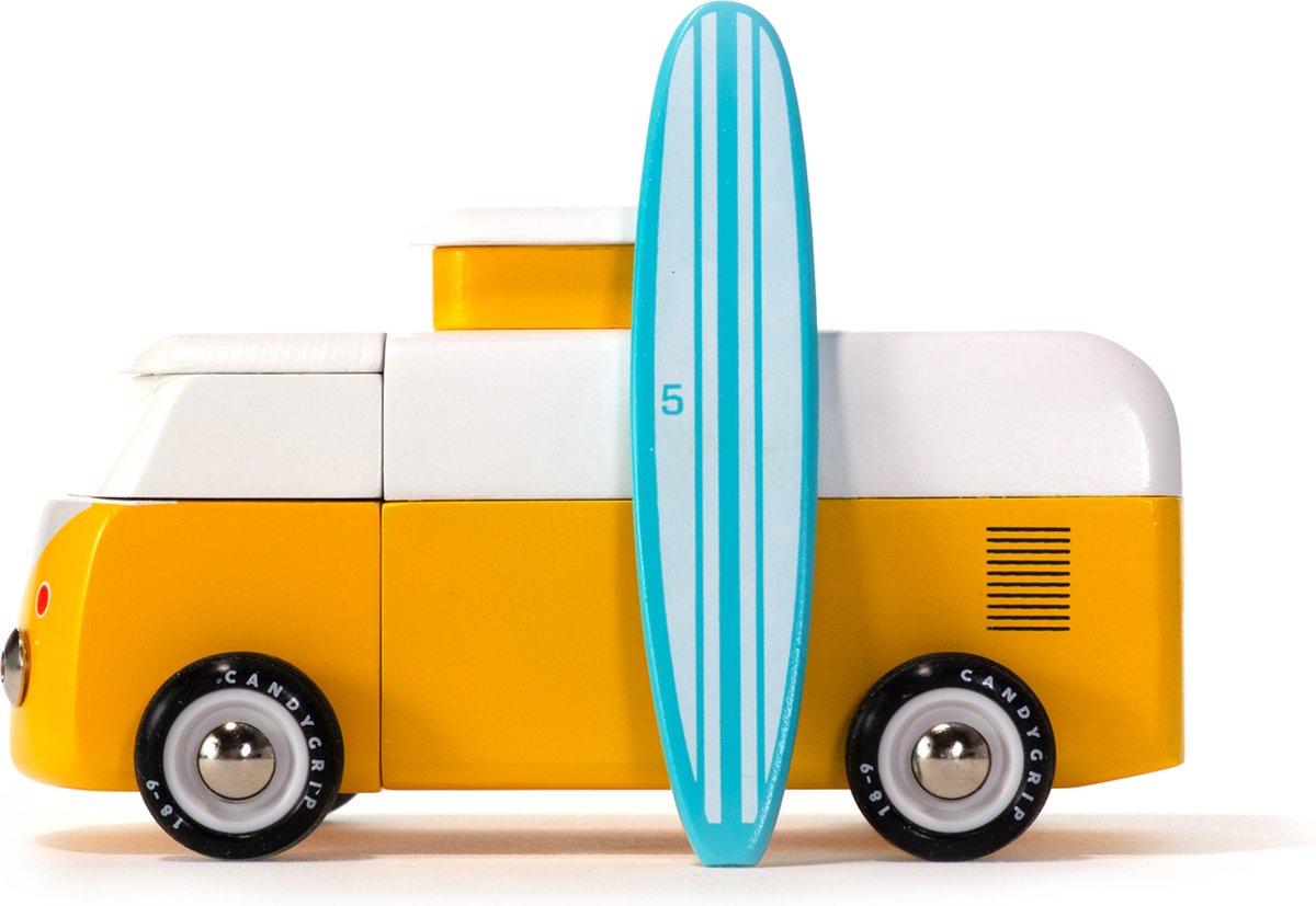 Candylab toys americana: vw beach bus - sunset (bva235) 16,5x9,4x8,4cm, magnetisch, in giftbox, 3+