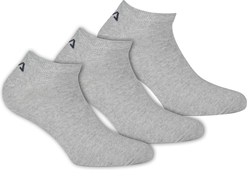 Fila - invisible socks 3-pack - unisex sokken - 39-41 - grijs