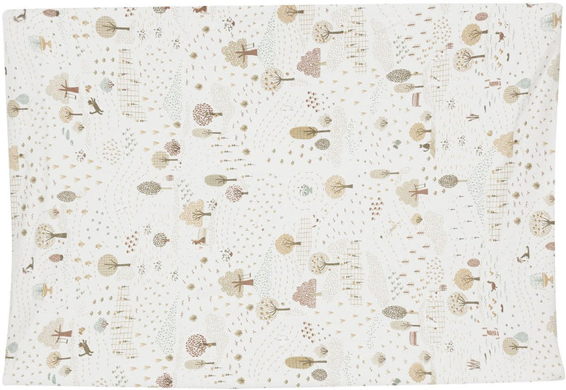 Jollein aankleedkussenhoes - 50x70cm - jersey - tiny park