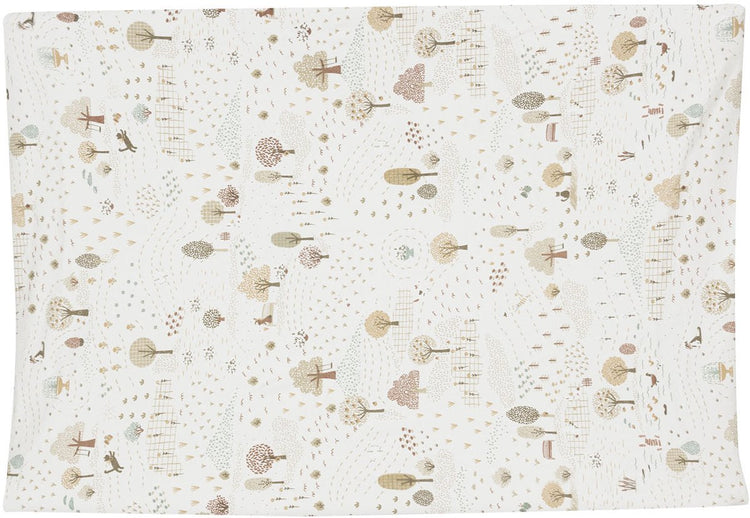 Jollein aankleedkussenhoes - 50x70cm - jersey - tiny park