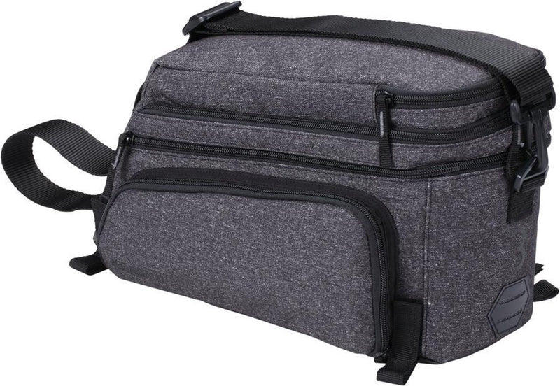 Bbb cycling bagagedrager fietstas carrierpack extensions bsb-137 - inhoud 6.5 + 5 liter